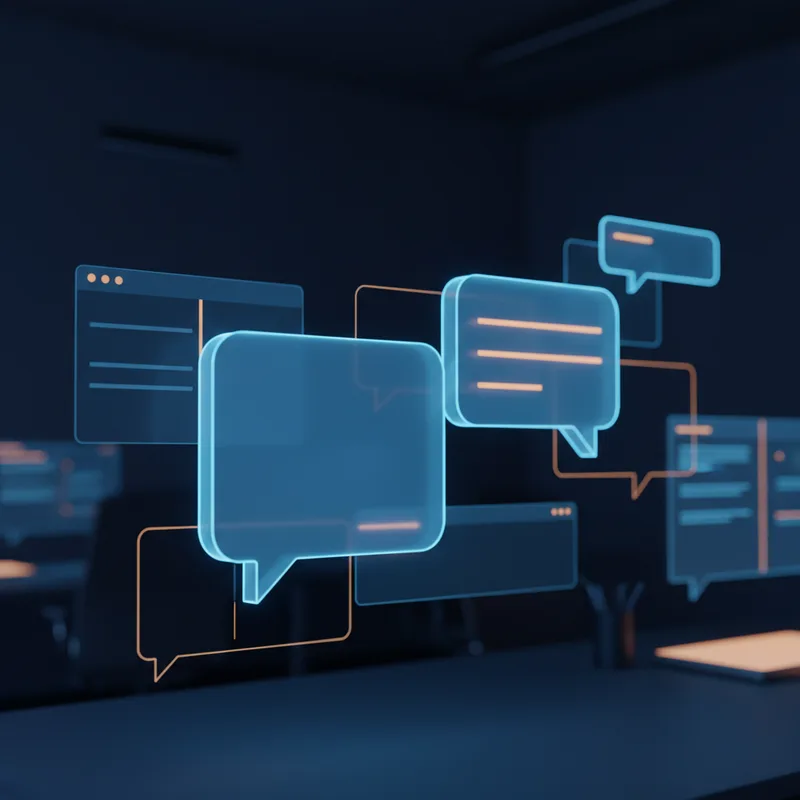 Pantalla con editor de código - Asistentes Virtuales