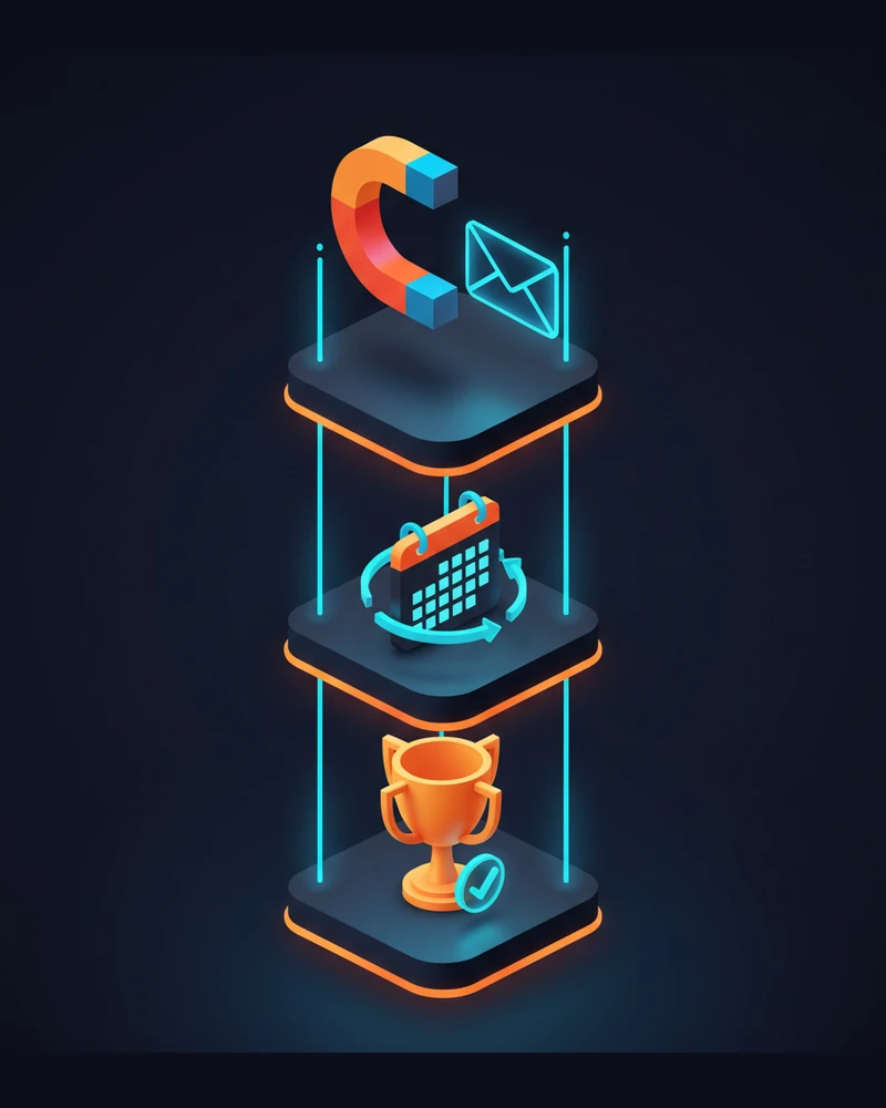 Dispositivos con diseño adaptable sobre un escritorio - CRM de Clientes